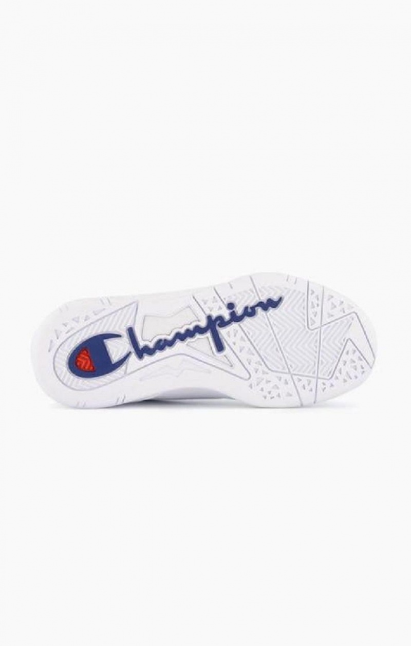 Champion Zone Mid Trainers Sportssko Dame Hvide | 6489-ZTHGL