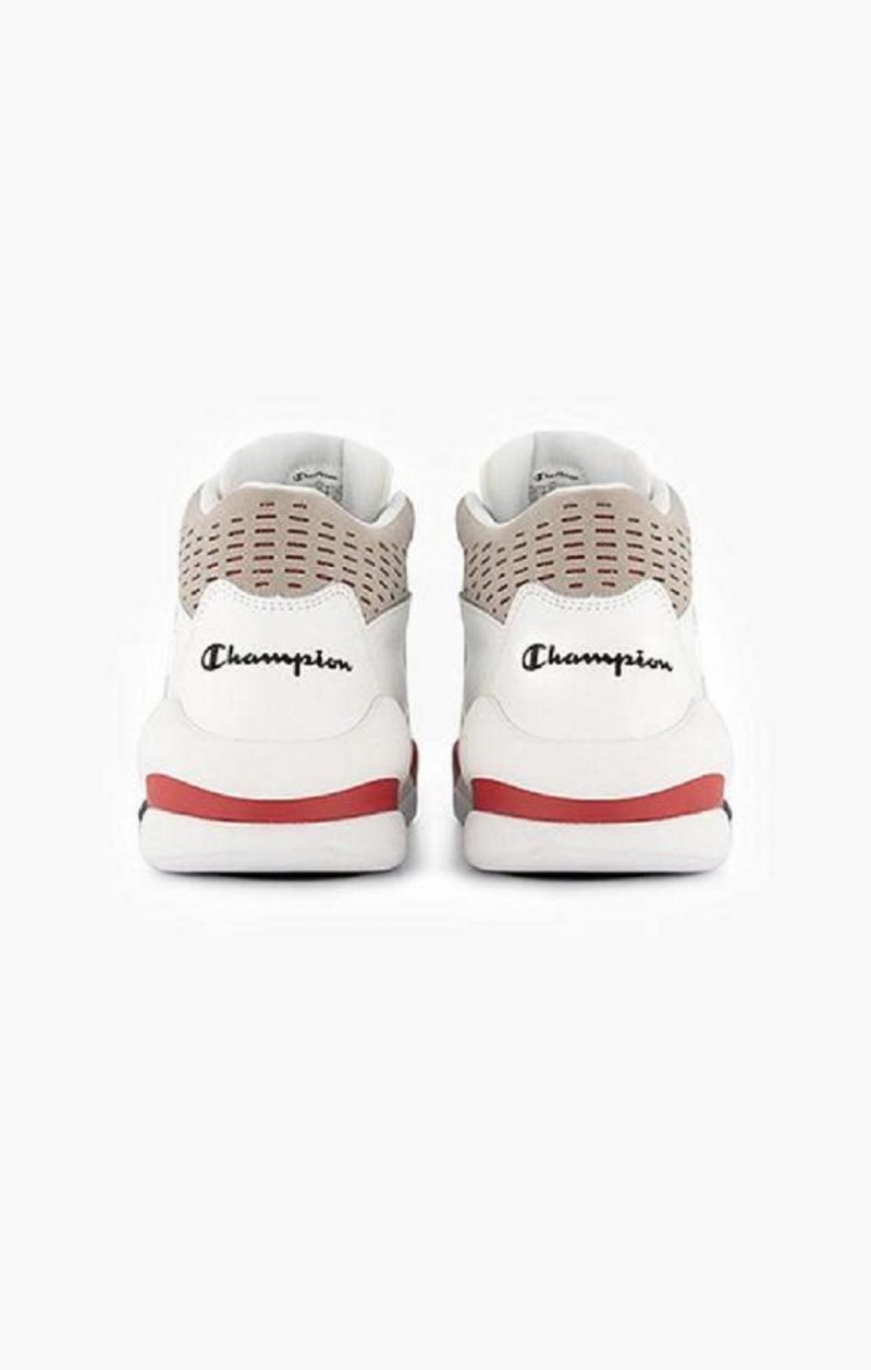 Champion Zone Mid - Century Edition Trainers Sportssko Herre Hvide | 4781-YNJKS